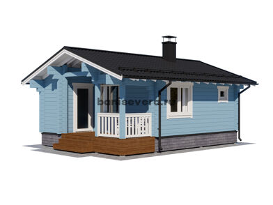 Проект Баня 303 из клеёного бруса